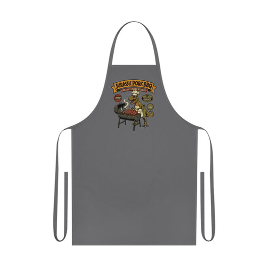 Jurassic Pork BBQ - Meat Maker Apron, Cotton