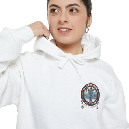 "Go The Distance" Underdog Montage Chmpionship Hoodie — Retro 90's Workout Boxing Sweatshirt